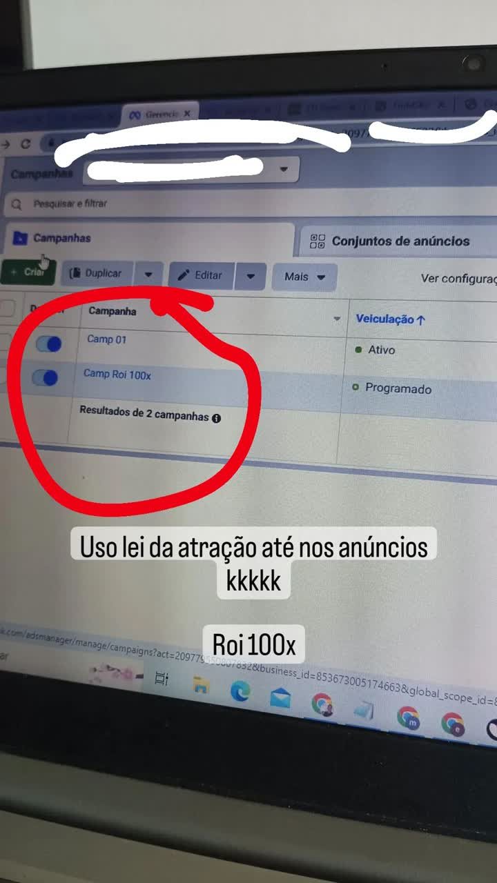 Campanhas ativas